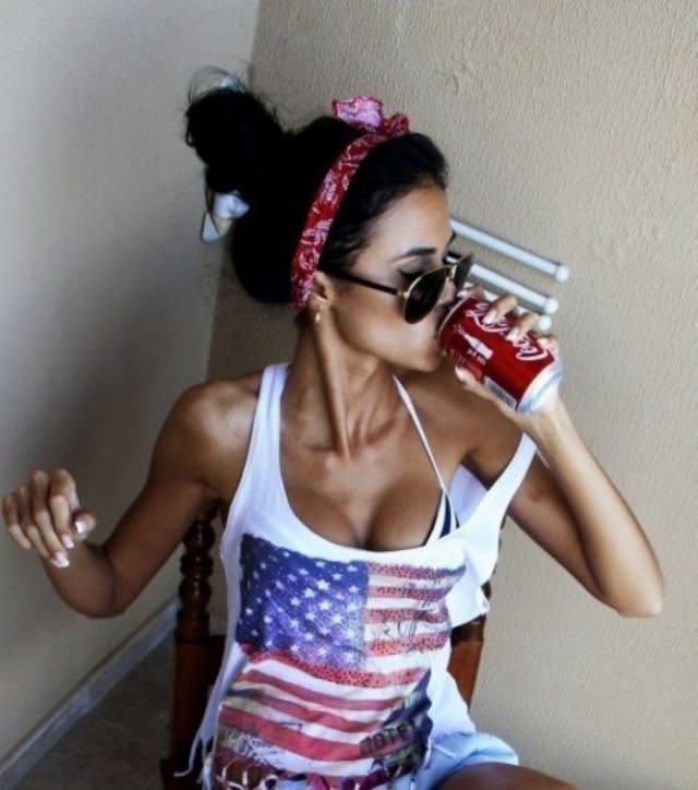 patriotic girls
