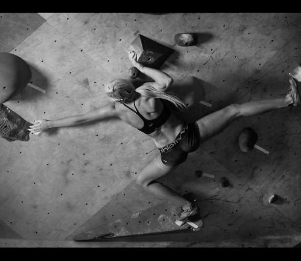 rock climbing