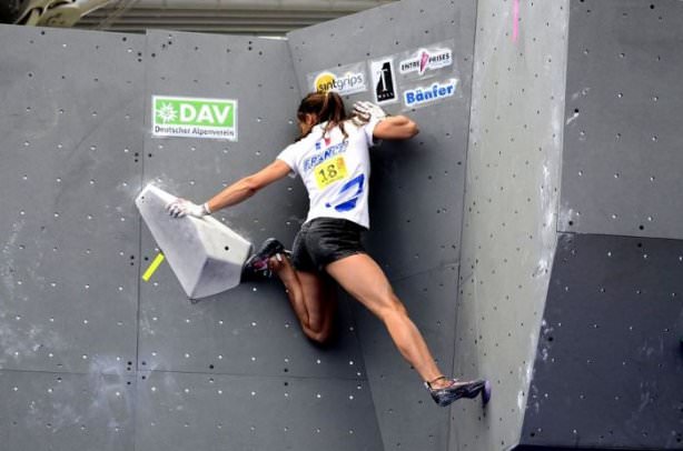 rock climbing