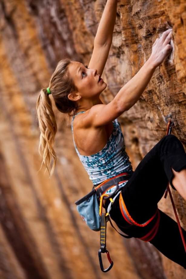rock climbing