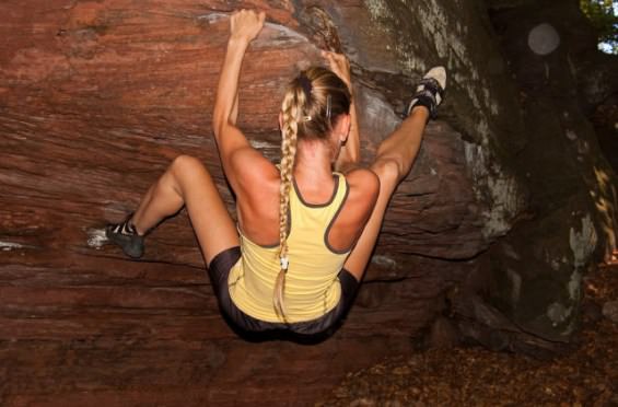 rock climbing girls 14