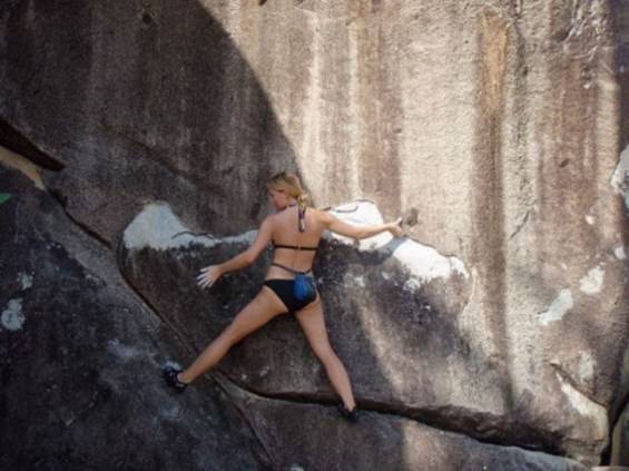 rock climbing girls 17