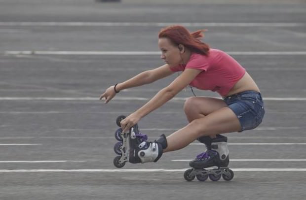 rollerskating.