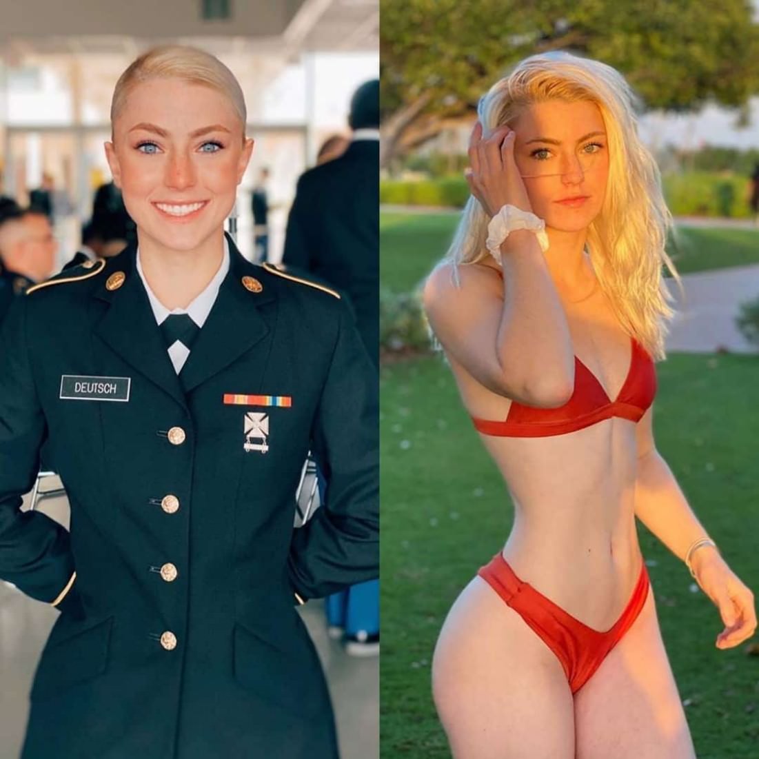 Ladies in uniforms