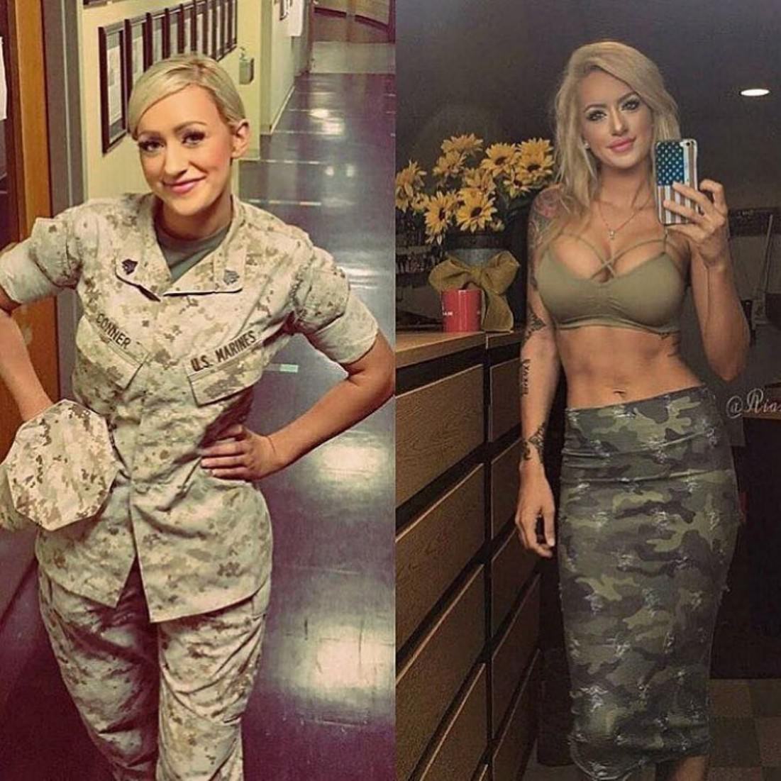 Ladies in uniforms