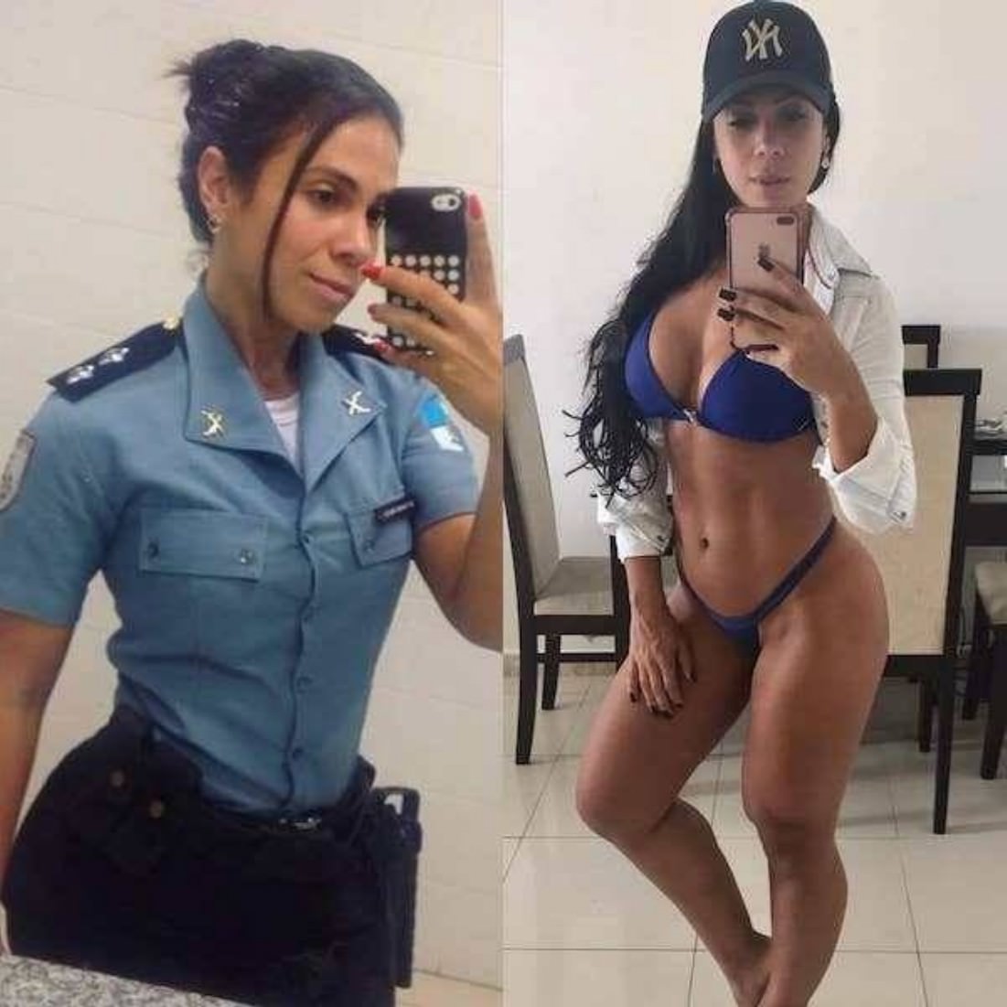 Ladies in uniforms