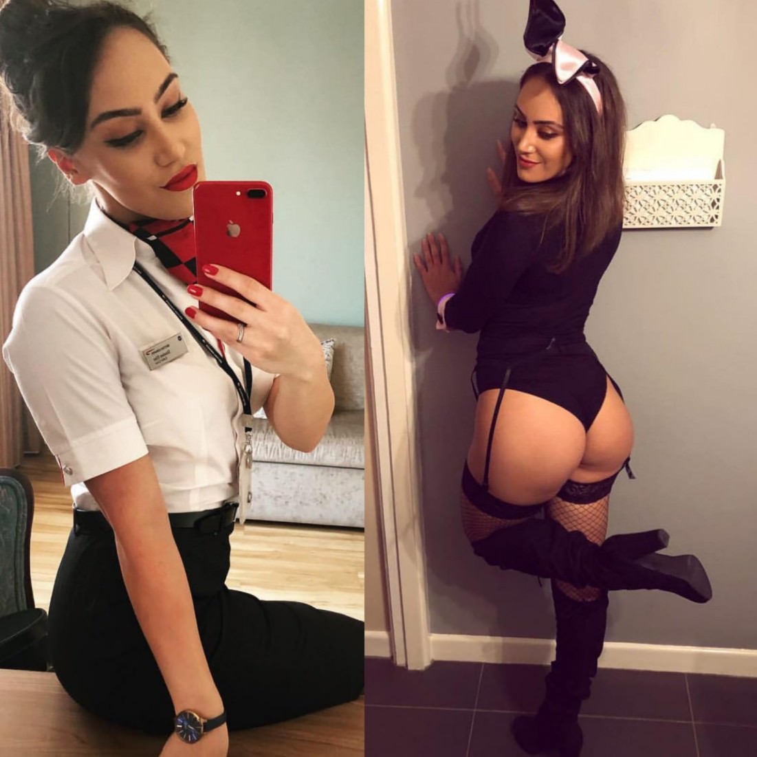 Ladies in uniforms