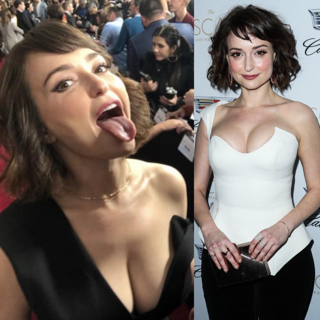 Milana Vayntrub.