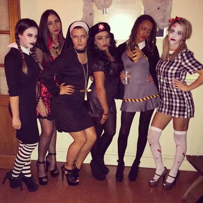 The ladies of Halloween