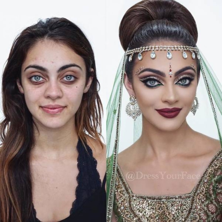 The power of makeup