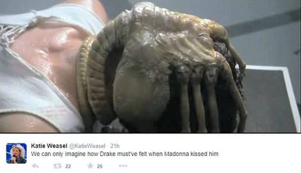 madonna drake kiss