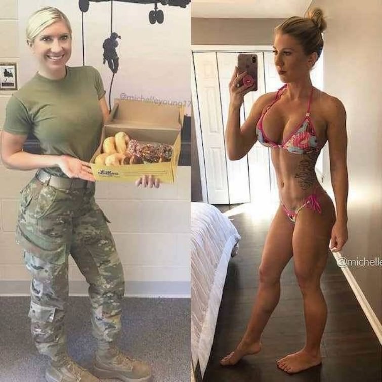 In and out of uniform