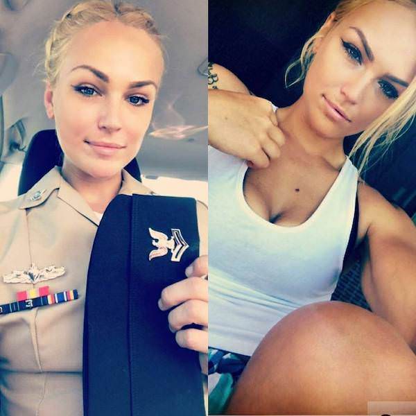 In and out of uniform
