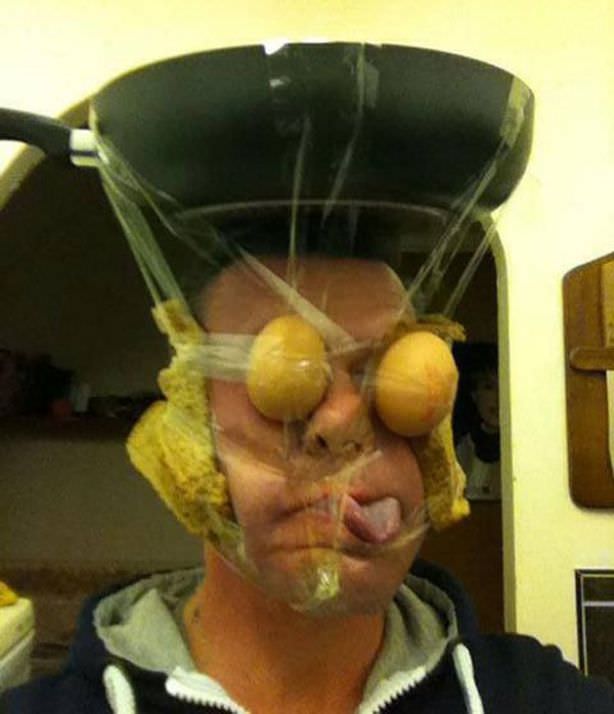 scotch tape selfies