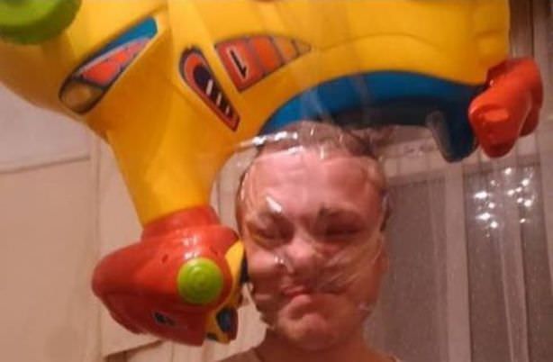 scotch tape selfies