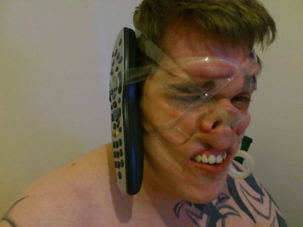 scotch tape selfies