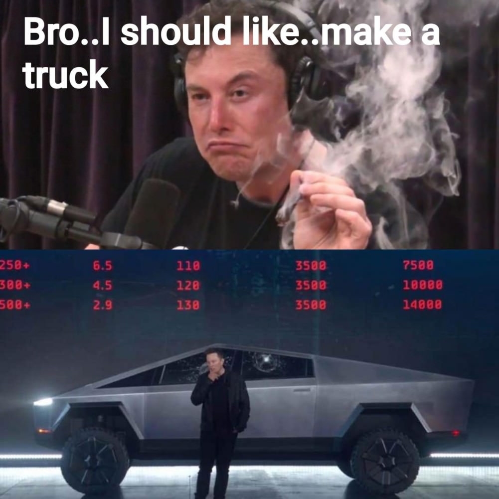 The new Tesla Cybertruck