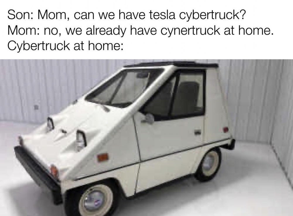 The new Tesla Cybertruck