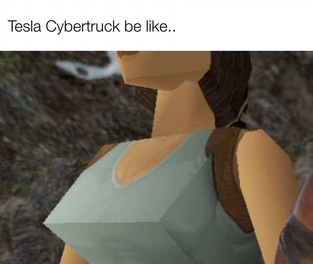 The new Tesla Cybertruck