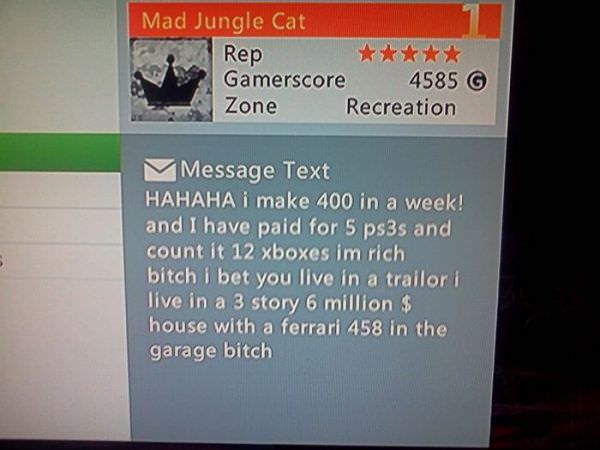 xbox insults