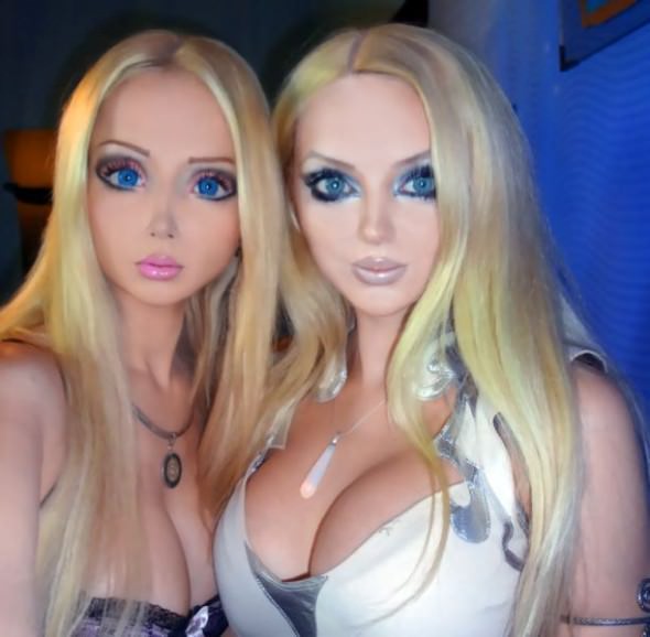 real life barbie and friend 10