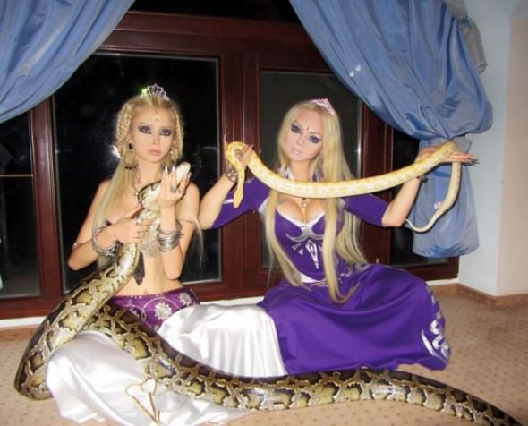 real life barbie and friend 2