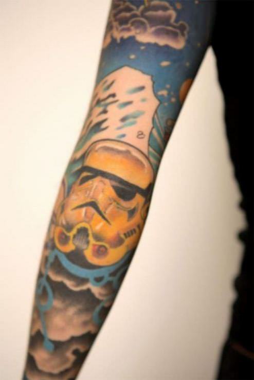 Star Wars Body Art 10