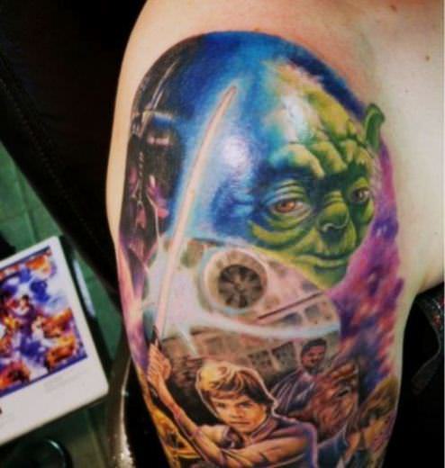 Star Wars Body Art 15