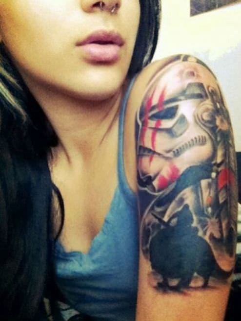 Star Wars Body Art 17