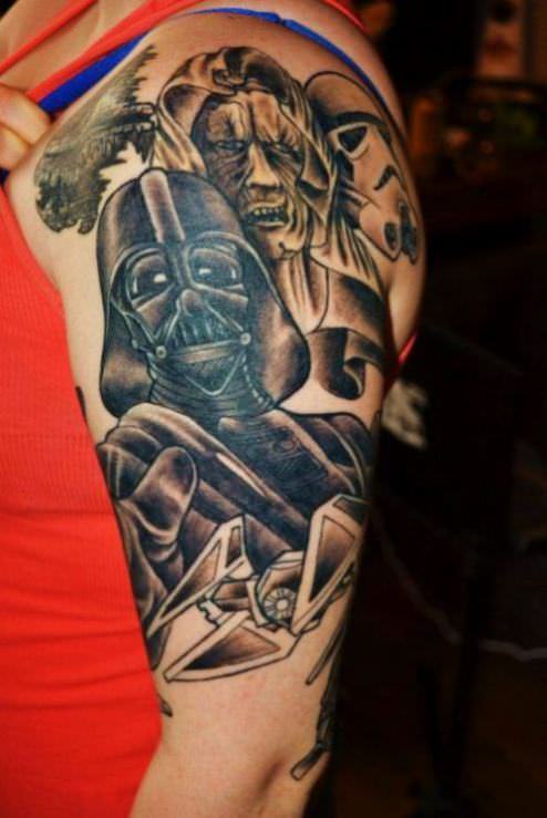 Star Wars Body Art 29