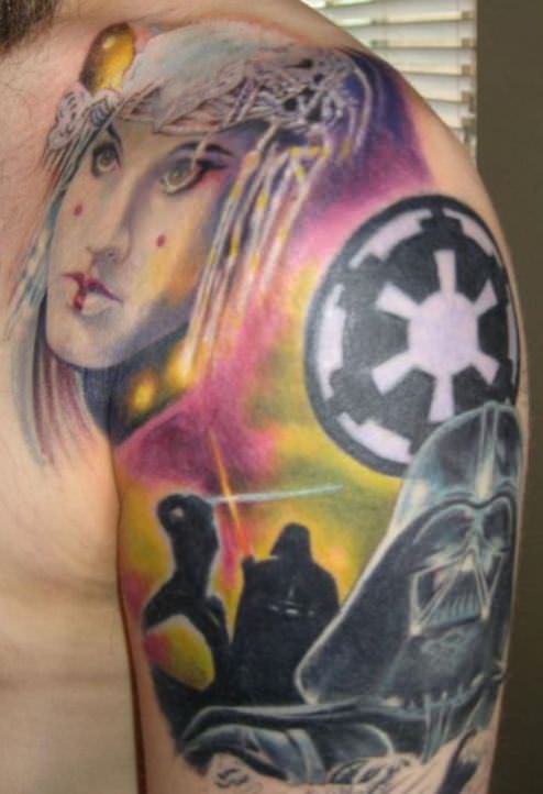 Star Wars Body Art 33