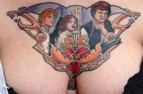 Star Wars Body Art 6