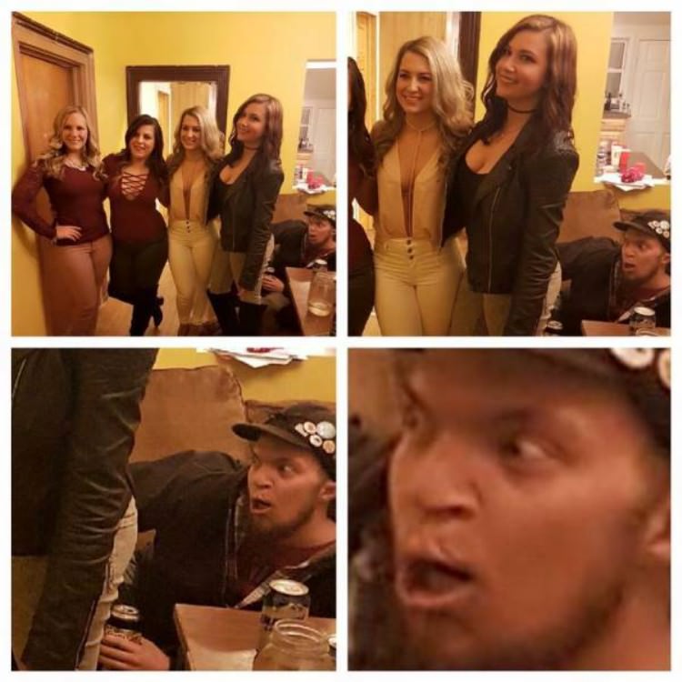 Caught you looking