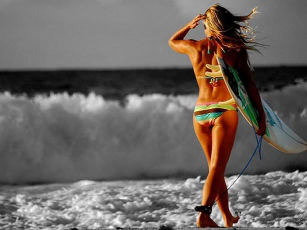surfer girls