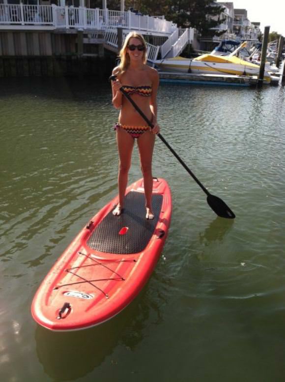 surfing girls