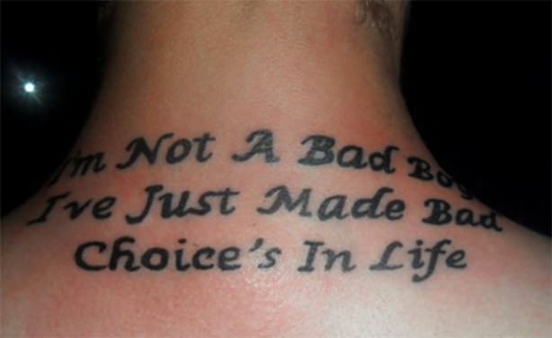 Tattoo Fail