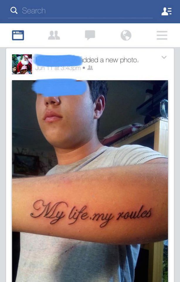 Tattoo Fail