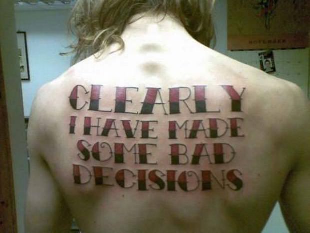 fail tattoo