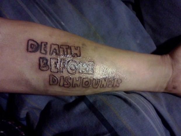 fail tattoos