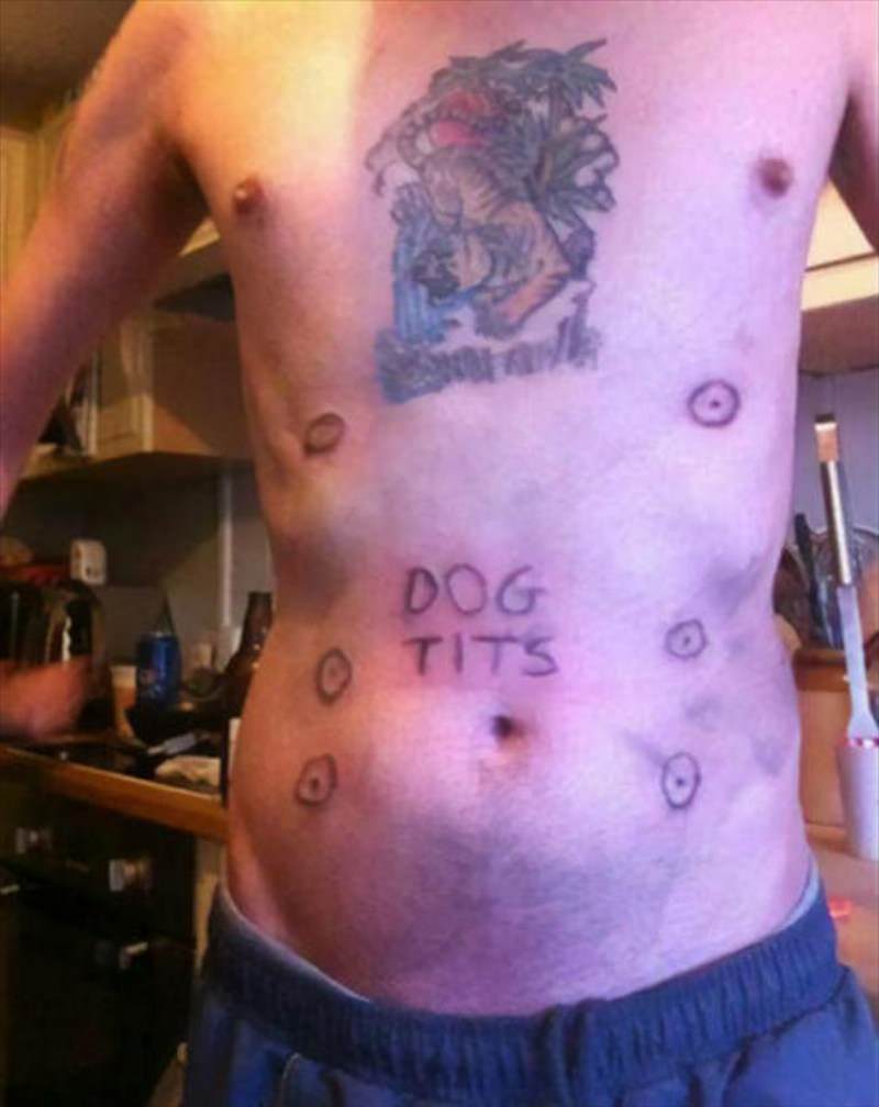 You suck at tattoos