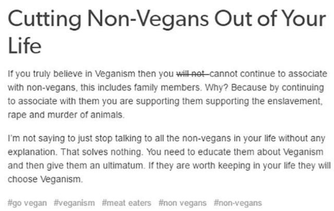 vegans