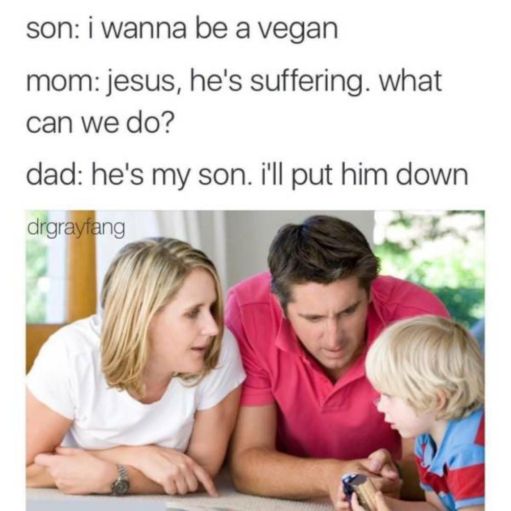 Vegans are weird