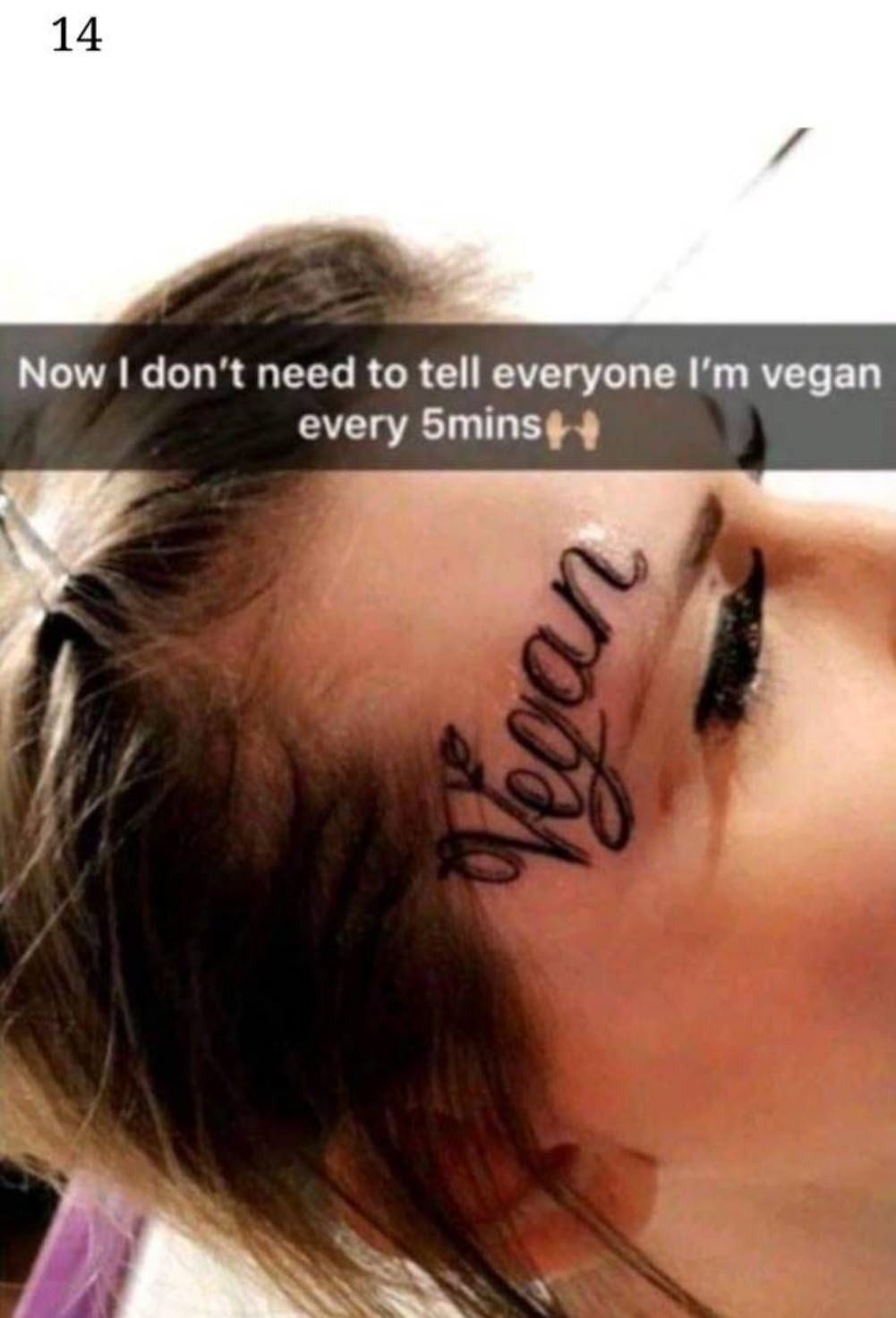 Vegans are weird