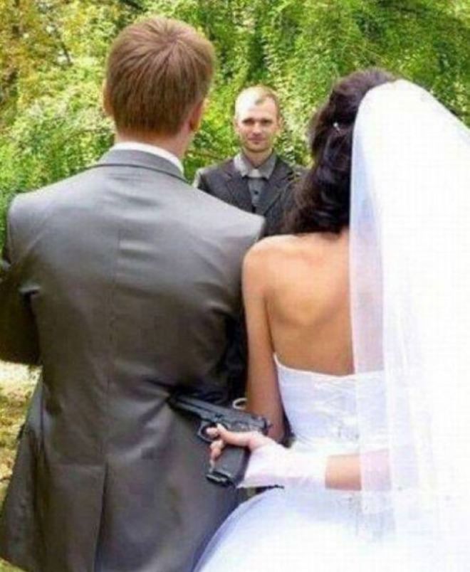 Interesting Wedding Photos