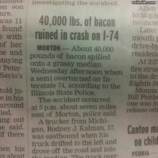40k Lbs Of Bacon