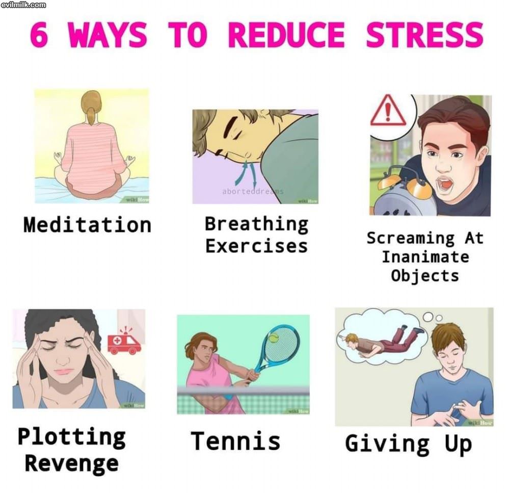 6 Ways To Reduce Stress