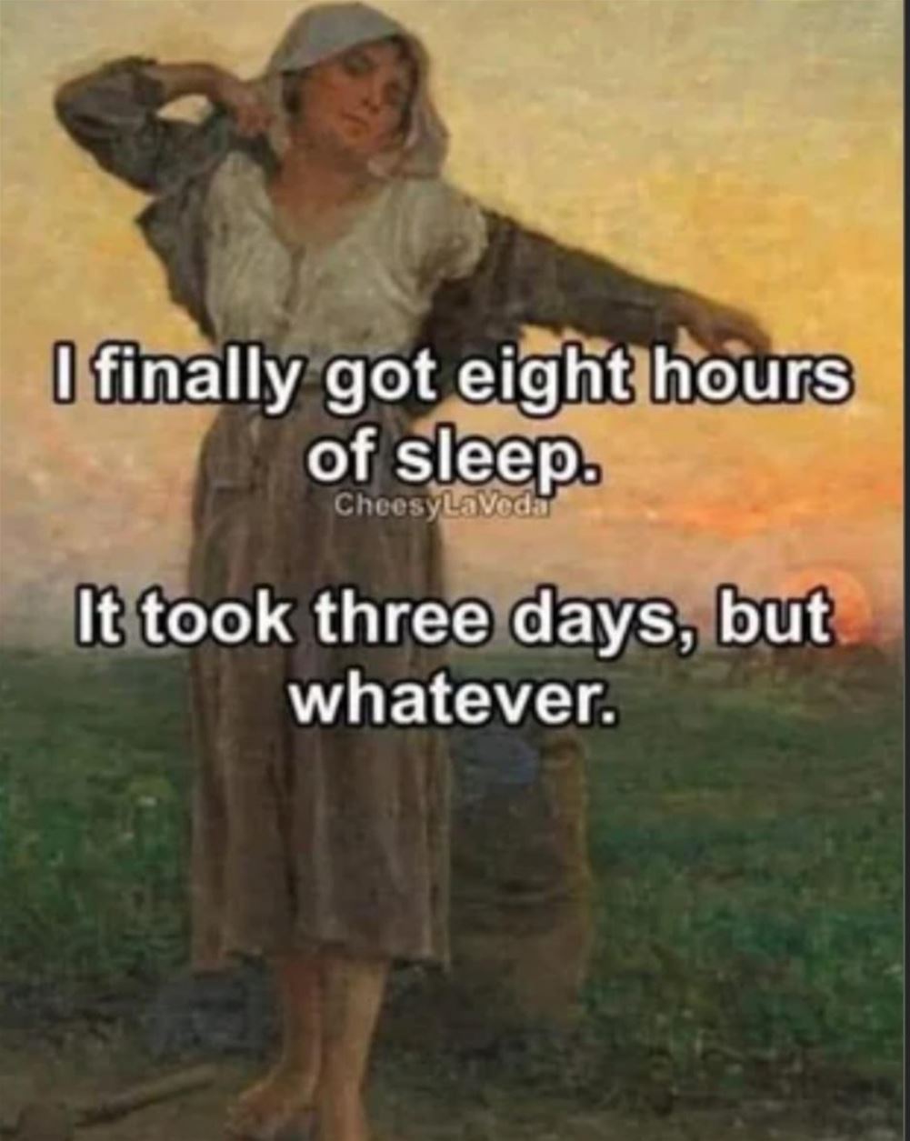8 Hours Of Sleep