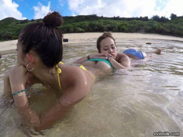 A Beach Pillow