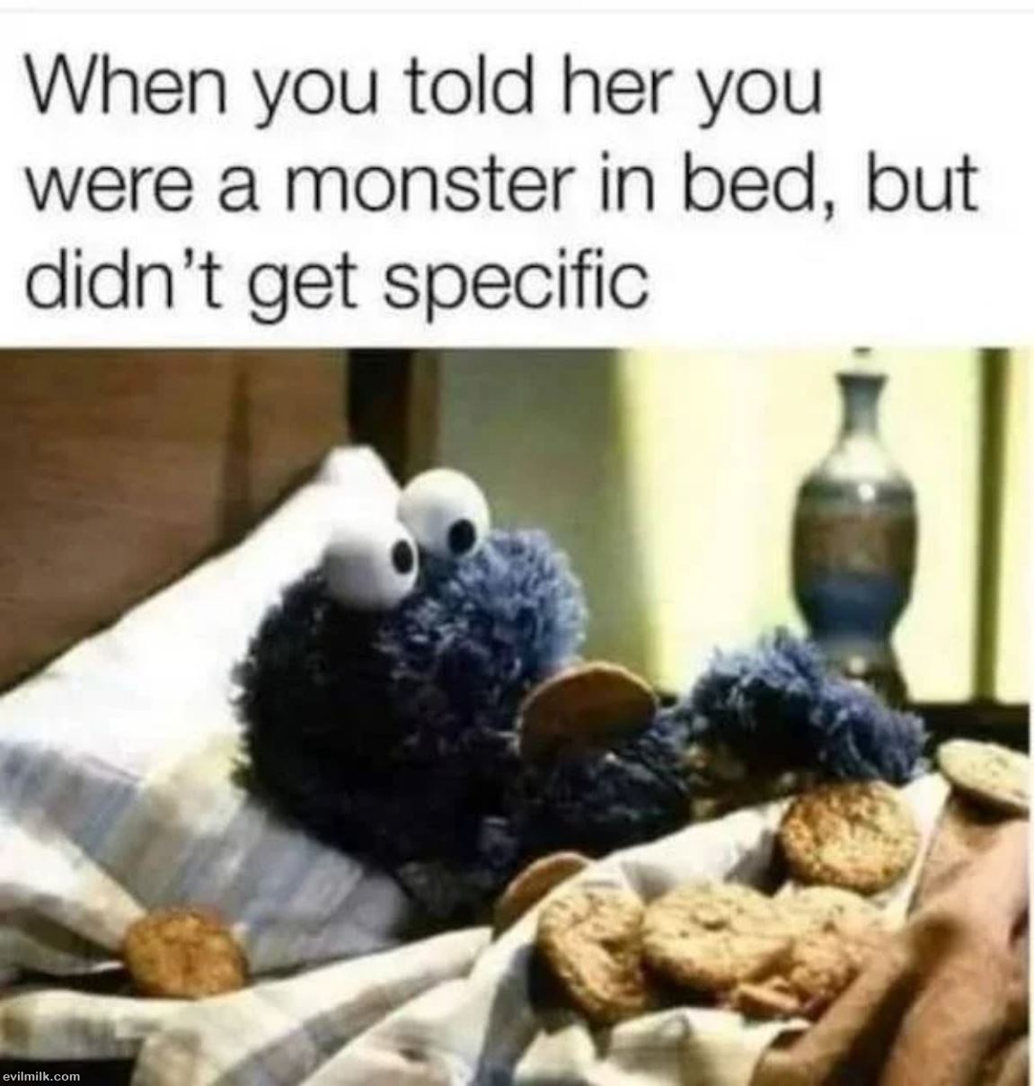 A Monster In Bed