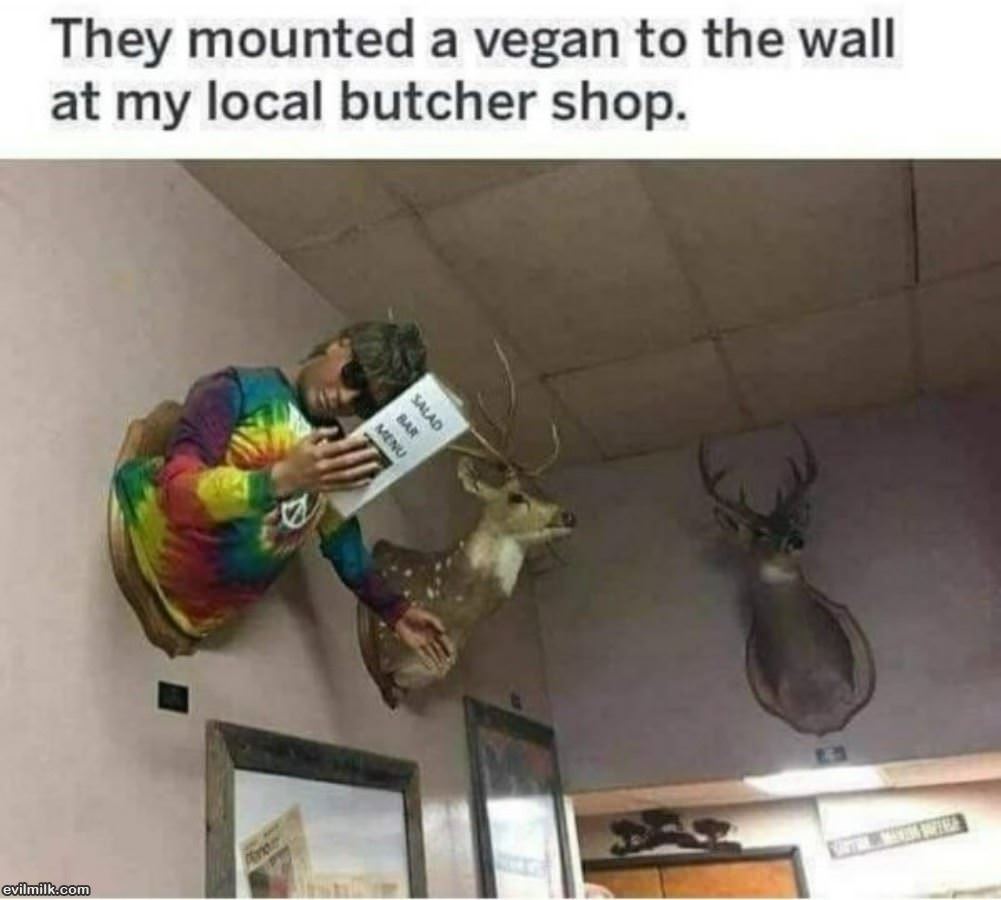 A Mounted Vegan